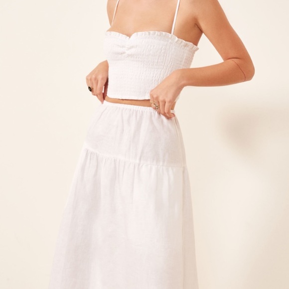 Reformation Dresses & Skirts - Kitty Two-Piece (Maxi skirt w/ pockets)